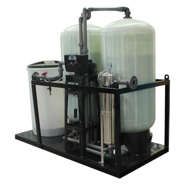 Alimentación 10m3/H Ion Exchange Water Treatment System de la caldera