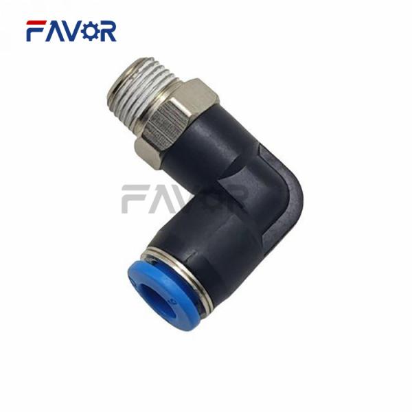 Pneumatic L-Plug Screw QSL-1/8-6 PN 054801 for D8002 Auto Cutter