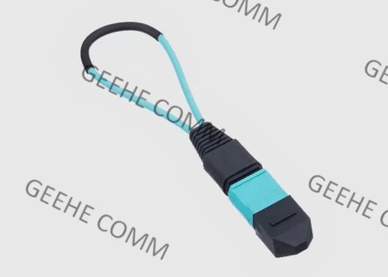0.3m OM4 MPO MTP Fiber Optic Loopback Adapter