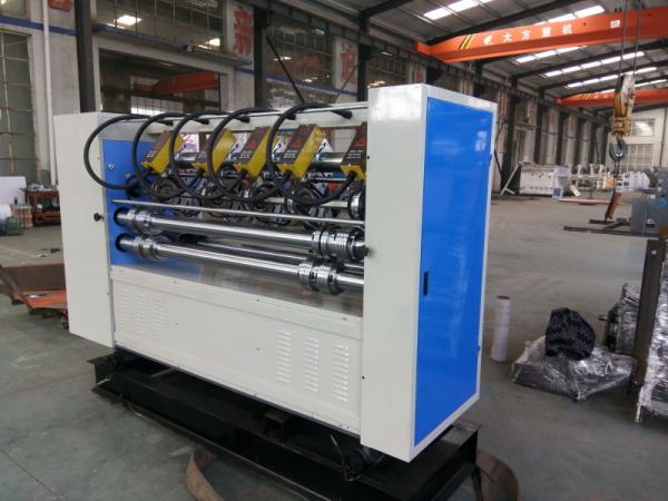 Total 4 Kw Industrial Die Cutting Machine Thin Blade Slitter Scorer Easy Installation