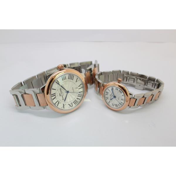316L Couple Classic Automatic Watch Valuable Stainless Steel Case Back
