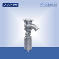 Tipo médio do cotovelo da pressão 45 da válvula de parte inferior de tanque SS316L do ar/mola