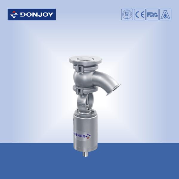 Тип локтя наддува клапана SS316L средств 45 дна бака воздуха/весны