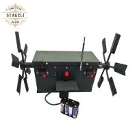 IP55 Máquina de fonte de fogos de artifício de duas rodas de ignição eletrônica de alta tensão