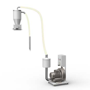 ZJ500 30L 400KG Capacity Crystallization Equipment Vacuum Granule Feeder