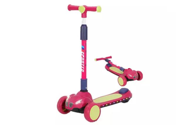 Children Toys Kids Outdoor Entertainment Light Music Three Wheel Scooter