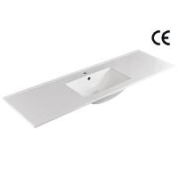 Lavage en céramique de bassin de vanité avec le Cabinet grands 610X460X180mm rectangulaires