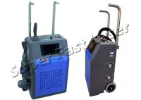 Máquina de limpeza do laser das manchas 50W de borracha portáteis pequenas