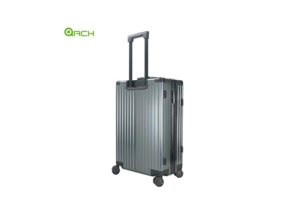 19.5 Aluminium Hard Sided Trolley Luggage with Double Spinner Wheels