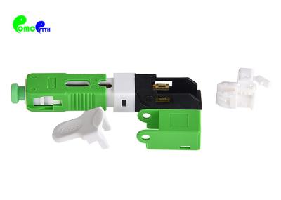 Conector rápido rápido de fibra ótica do conjunto de campo do SC APC SX 9 do conector de ESC250D FTTH/125μm