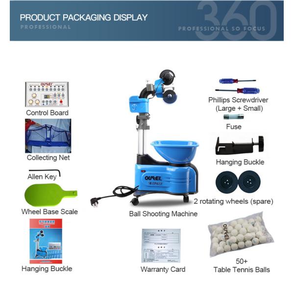 Умная машина настольного тенниса робота минута 20 KM/H для тренировки