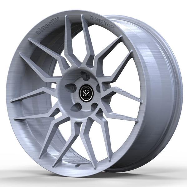 Matt Silver Audi Forged Wheels 6061-T6 Aluminum Alloy Rims 20inch For Audi Rs6
