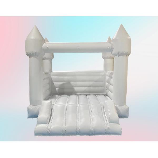 Inflatable Jumping Castle Commercial White Bounce House For Wedding jumping castle
