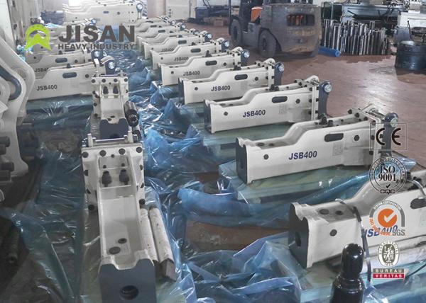 Box Top Silence Type Hydraulic Concrete Breaker For Komatsu Mini Excavator Jackhammer PC120 PC150