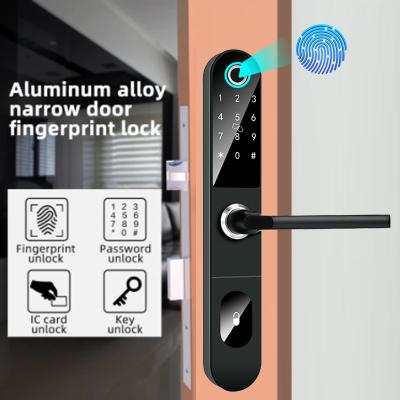 Wifi BLE Keyless Digital Door Lock AAA Home Security Door Locks