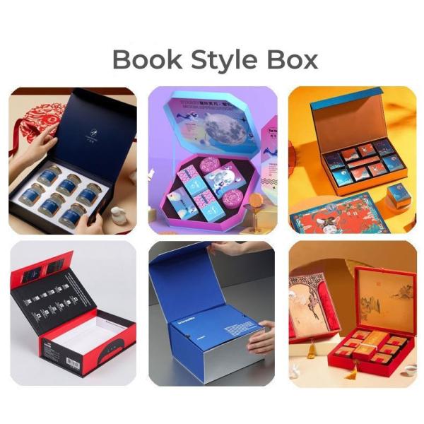 Caja de regalo magnética de lujo personalizada para tarjetas de caramelo de chocolate Shapoo joyas cosméticas