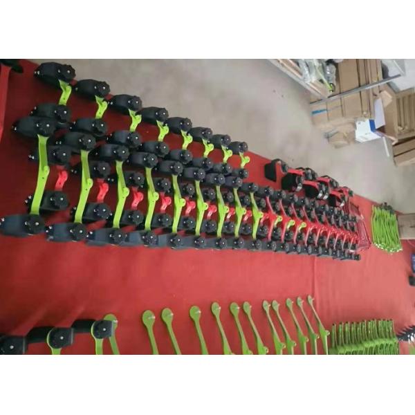 8 Fuctional Black Rubber Coated Gym Equipment Accessories gym rope handle