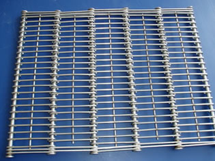 Stainlesss Steel Eyelink Belt (Wire Ring Belt), AISI Standard for Food Grade