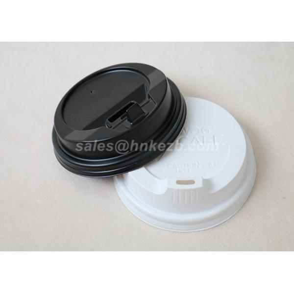 Compostable / Biodegradable Paper Solo Cup Lids For Hot Coffee Drinking Cup