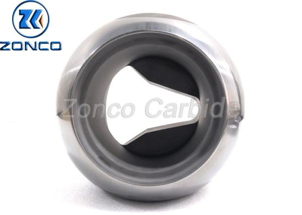 YG8 Polished Valve Trim / Valve Ball And Seat For Oil Industry ISO Grade