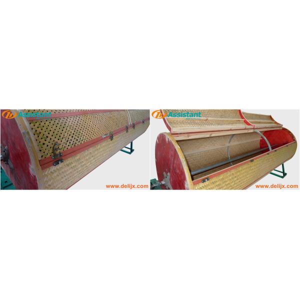 32 KG Oolong Tea Shaking Drum Machine Speed Regulating Bamboo Cage Shaker DL-6CYQT-6015