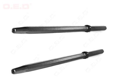 19*108 Mm 22 Degree Forged Collar Tapper Rods Hard Rock Tools For Mining