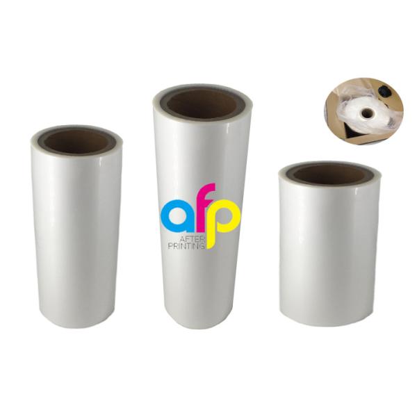 PET / BOPP Glossy Laminating Film 15micron - 30mic With Luster Finish