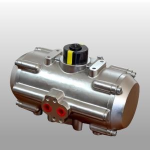 Stainless Steel Rack Pinion Pneumatic Actuator Double Action 0.2-0.8MPa