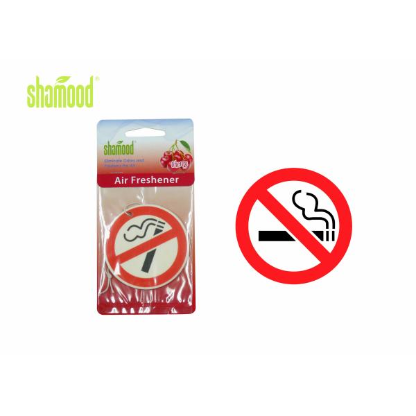 Eco - Friendly House Air Freshener Cherry Smell No Smoking Paper Card