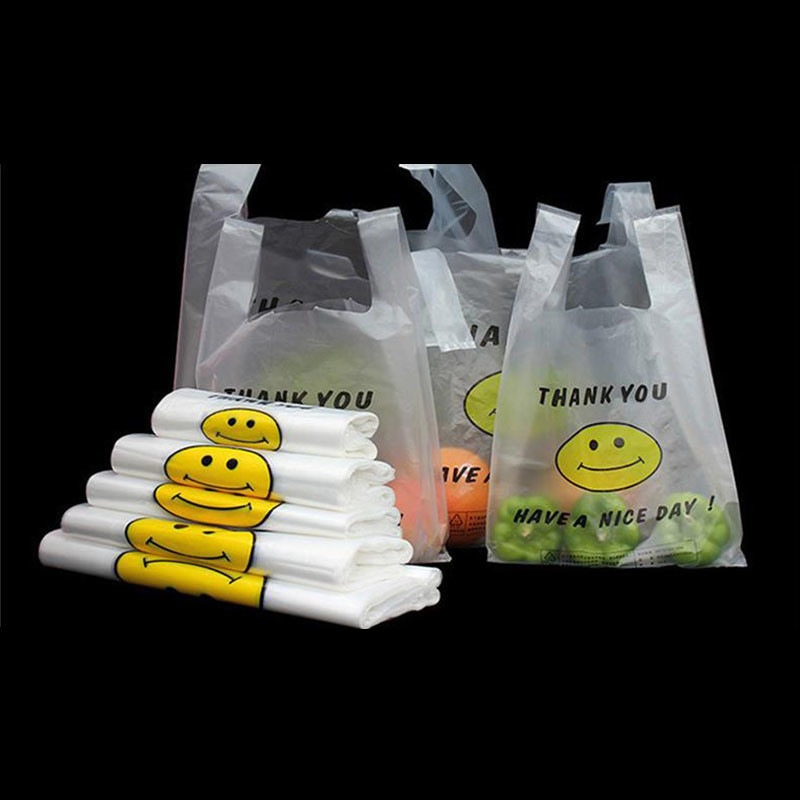 Initial Payment Customized Sachet Plastique and Plastic Bags with Thank You Bags
