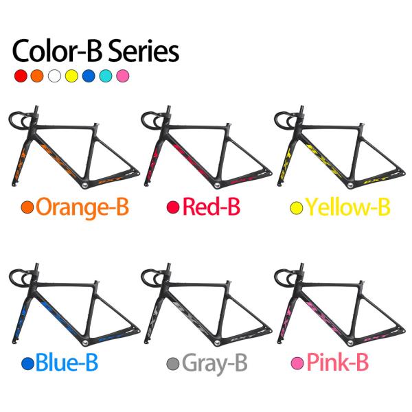 Hidden Cable Full Carbon Fiber T1000 Road Gravel Bike Frameset 700C