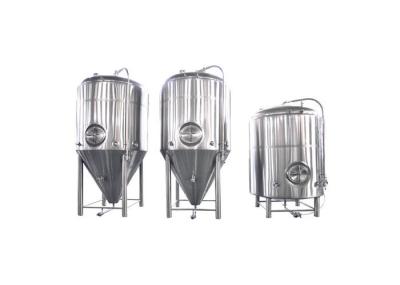 Stainless Steel SS304 Conical Beer Fermenter / Commercial Beer Equipment For Brewery