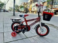 2024 Carbon Steel Frame And Fork Kids Bike Waterproof Saddle Single Speed Child Bike