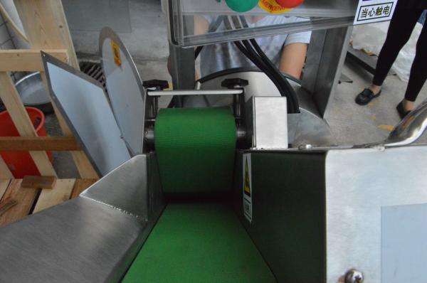 Vegetable Oblique Banana Meat Piece Slicer Machine Capacity 200-500KG/H