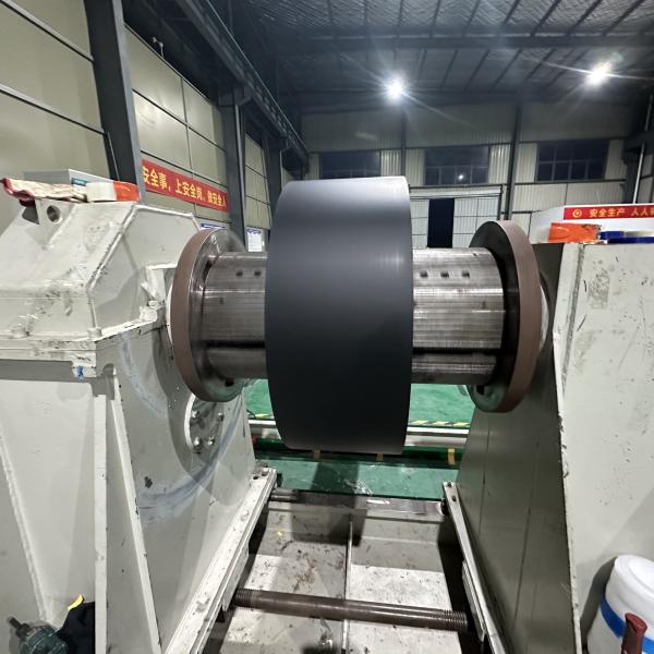 Alloy 3105 Ral 7035 Grey Color 26 Gauge 0.50mm Thick 350mm Wide PE Pre Painted Aluminum Coil For Aluminum Gutter Making