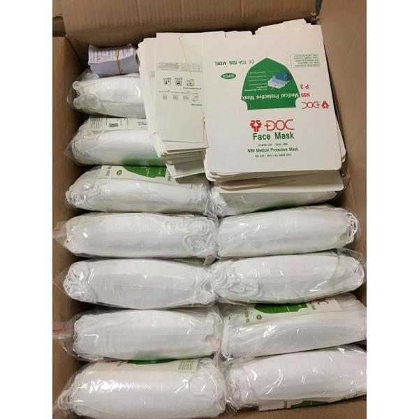 Сложите вверх лицевой щиток гермошлема КН95 Эарлооп устранимый с регулируемой частью носа, сформированной рыбой