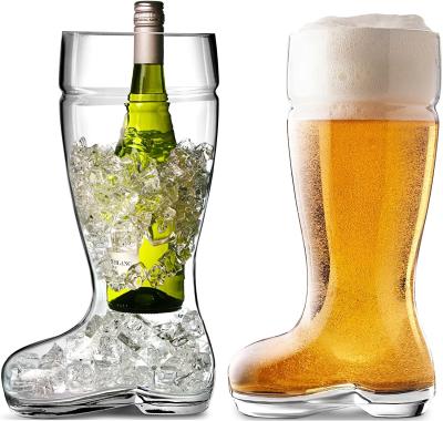 vidro bebendo DAS da bota criativa de 1210ml transparente para o evento
