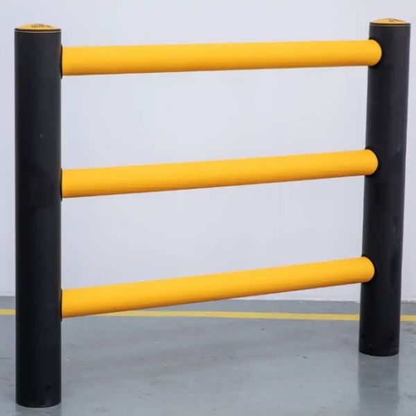 Ideal For In Roadways Bridges And Parking Facilities Flexible Safety Barrier Absorb And Dissipate Kinetic Energy From Collisions