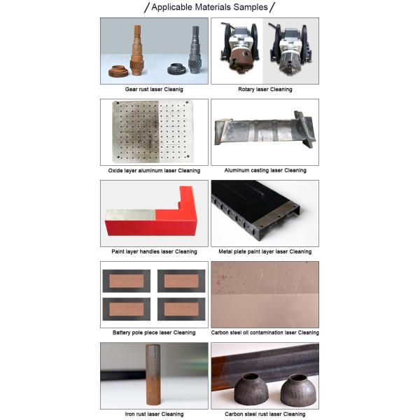 Аттестация CE машины лазера волокна металла воздушного охлаждения 150W очищая