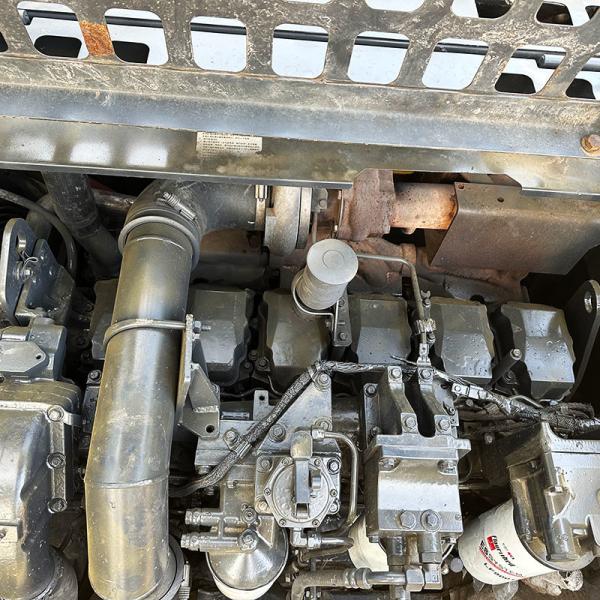 PC400-8 Used Komatsu Excavators 257kw Rated Power 650L Fuel Tank Capacity