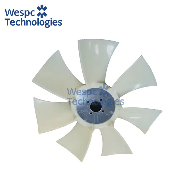 WESPC Fan Blades 2485C546 for Perkins 1104 C4.4 1103 1106 7 Blades