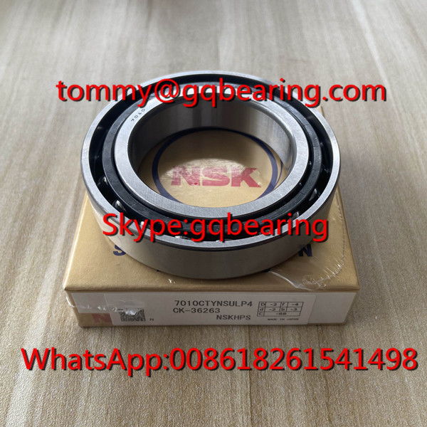 NSK 7010CTYNSULP4 Сверхточное угловое контактное шаровое подшипник 7010 спиндовое шаровое подшипник