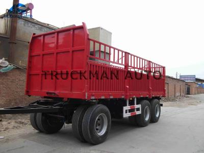 20ft Container Full Trailer Truck Loading Capacity 35 Tons With 3 Axles