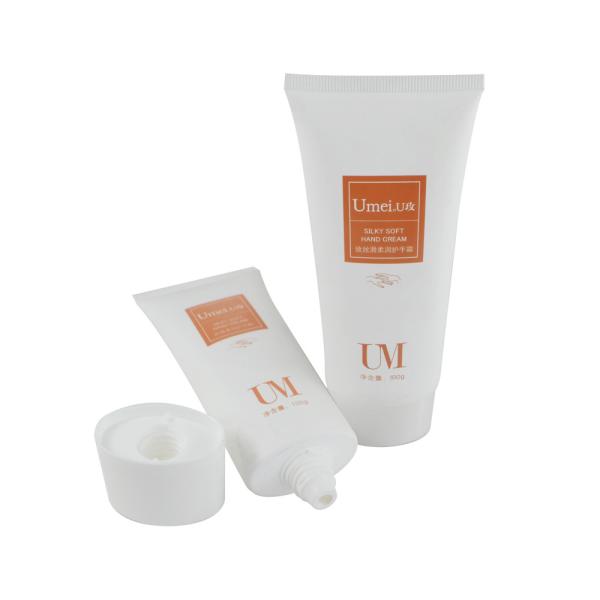 Full color offset printing soft plastic cosmetic tube