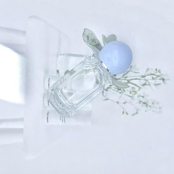 30ml 50ml Perfume Spray Bottle Glass Baby Blue Empty Refillable 500pcs