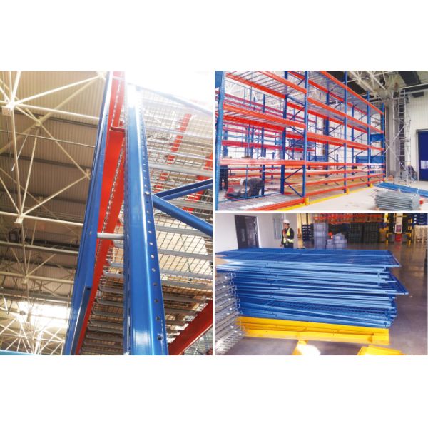 Back Wire Mesh Fencing for Warehouse Storage Rack Heavy Duty Pallet Racking