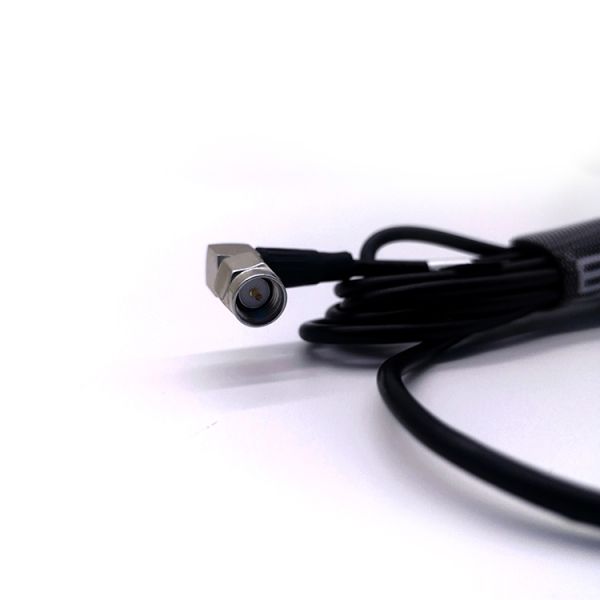 High-gain 4G 5G WIFI NB-IoT Zigbee Adhesive T-bar IoT Antenna 698-960MHz/1710-2690MHz -JW1.5 Connector RG174 Cable RIDA
