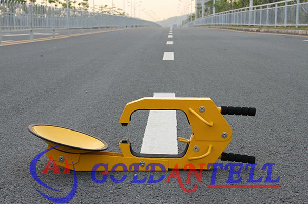 Замок колеса автомобиля похищения IP54 портативной машинки 2.5mm стальной анти-