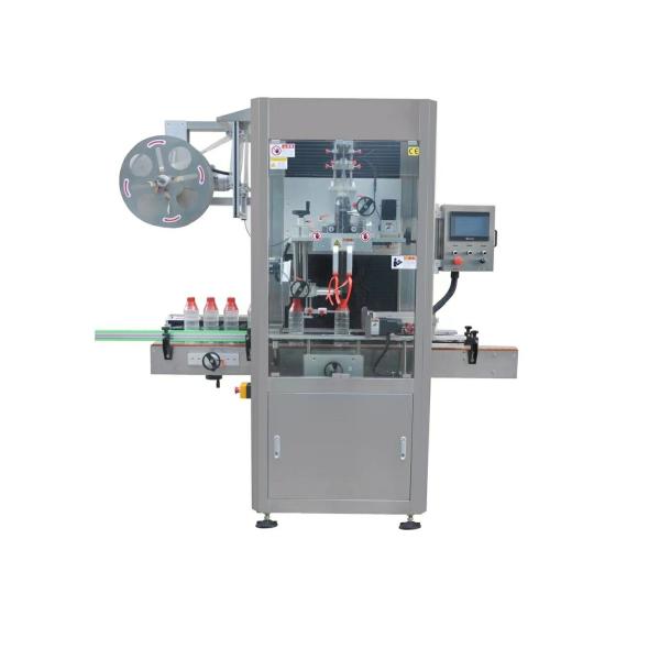 High-Speed Rotary Sleeve Labeling Machine for Beverage Lines