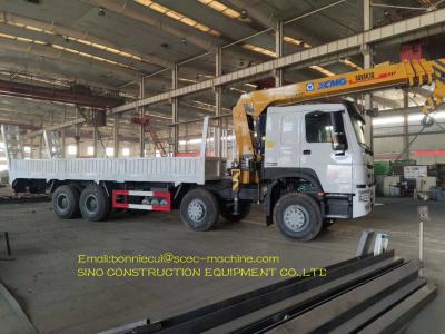 XCMG 8X4 8 Ton Telescopic Truck Cranes SQ8SK3Q With Throttle Control System